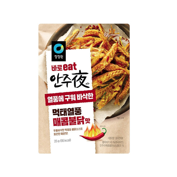 안주야 먹태열풍 매콤불닭맛 25gx4개