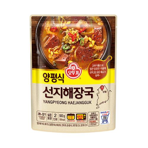 오뚜기 양평식 선지해장국 500gx4개