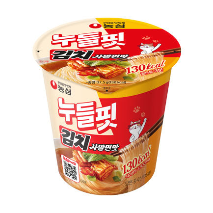 농심 누들핏 김치사발면맛 소컵 37.5g