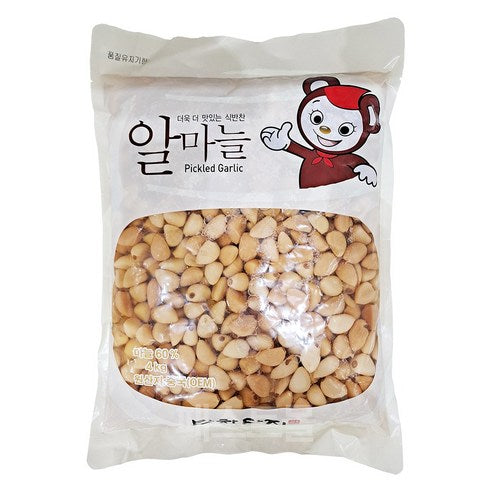 반찬단지) 알마늘 절임 4kg