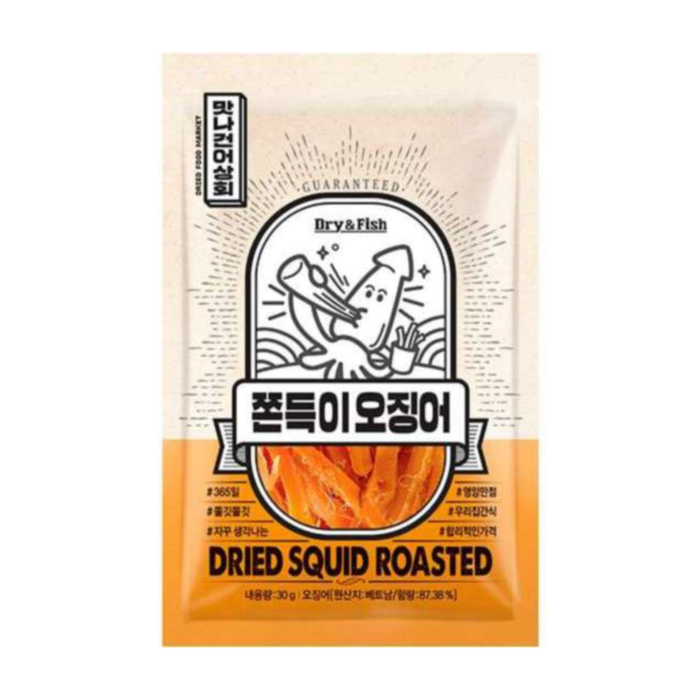 [맛나]쫀득이 오징어 30g