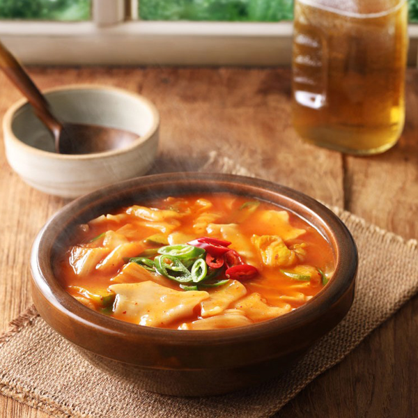 얼큰 김치수제비 350g