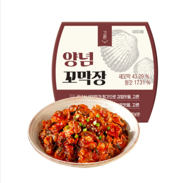 [고른] 양념 꼬막장 150g