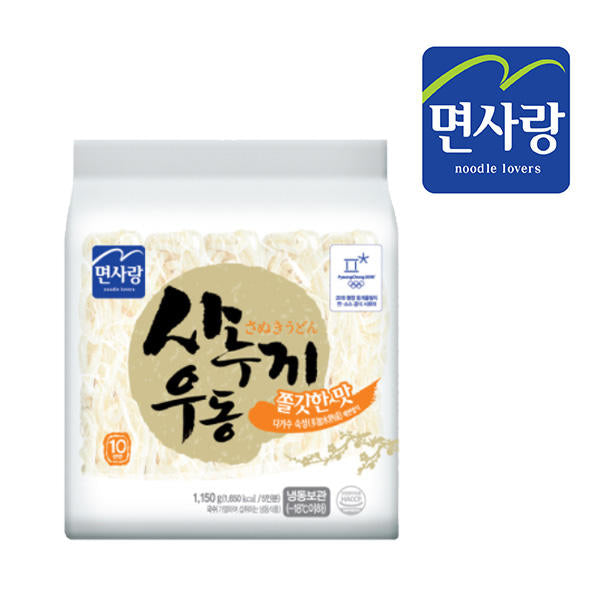 면사랑 프리미엄 사누끼우동 쫄깃한맛 1.15kg(230gx5)