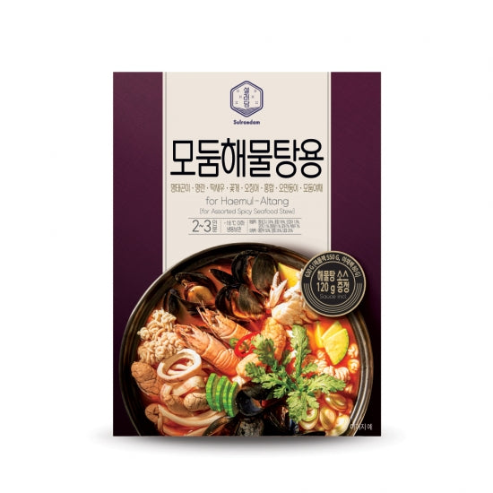 설래담 모둠 해물탕 750g