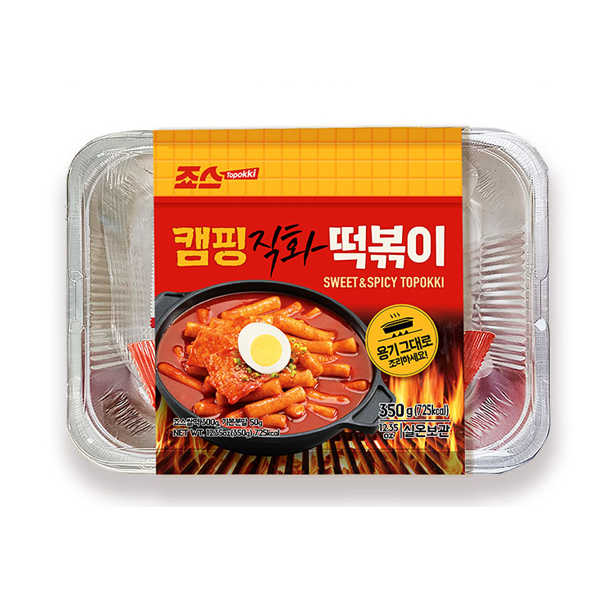 죠스 캠핑 직화 떡볶이 350g