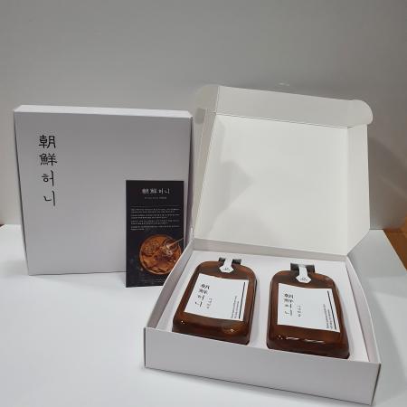 조선허니 천연 야생화꿀 선물세트 (450g x 2개)