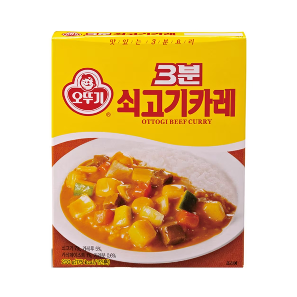 오뚜기 3분 쇠고기카레 200g