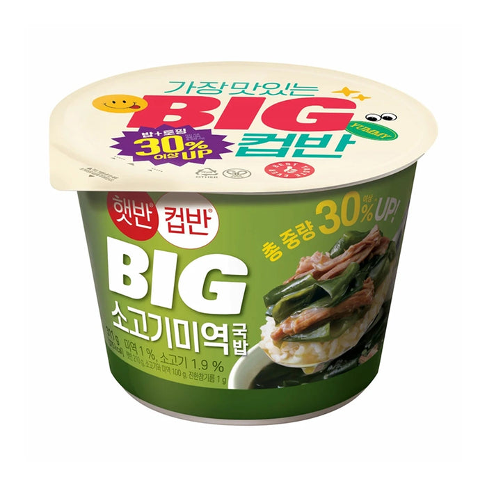 햇반 컵반 BIG 소고기미역국밥 311g