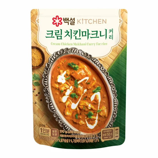 [백설] 크림치킨 마크니 커리 170g