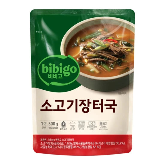 비비고 소고기장터국 500g