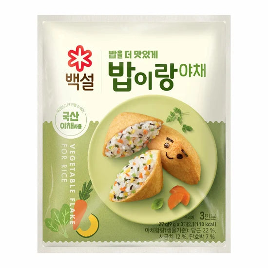 백설 밥이랑야채 27g