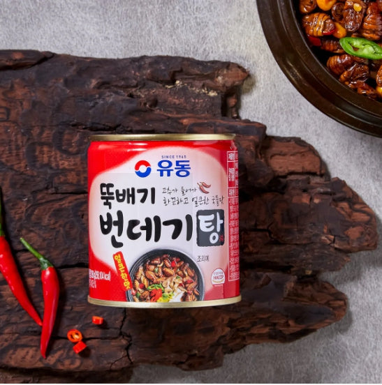 유동 뚝배기 번데기탕 얼큰한맛 280g