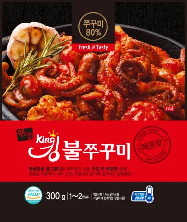 쭈삼 킹 양념 쭈꾸미볶음 매운맛 300g x 2팩