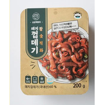 참숯 직화 돼지껍데기 200g x 3팩