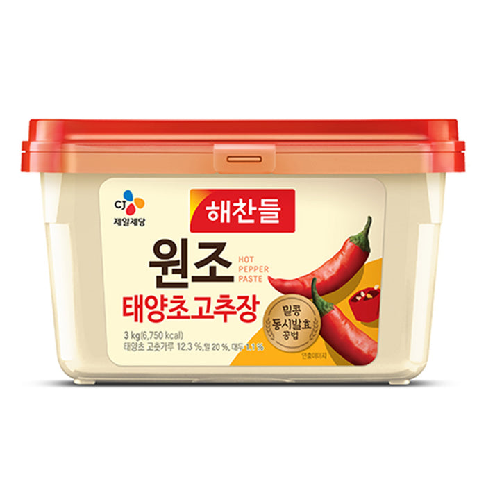 해찬들 원조 태양초 고추장 3kg