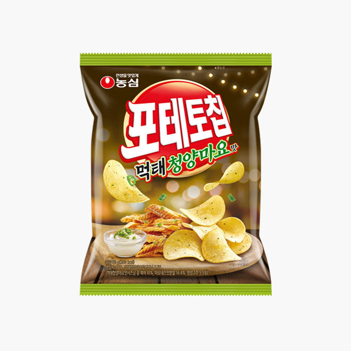 [농심]포테토칩 먹태청양마요맛 50g