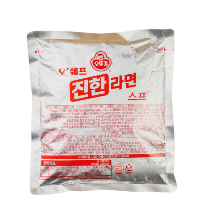 오뚜기 오쉐프 진한라면 스프 285g