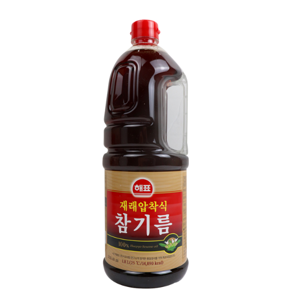 사조해표 재래압착식 참기름 1.8L