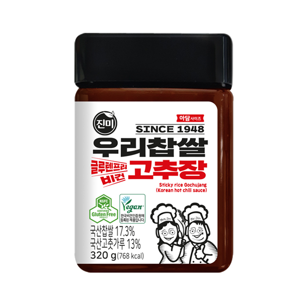 진미 우리찹쌀 고추장 320g 글루텐프리