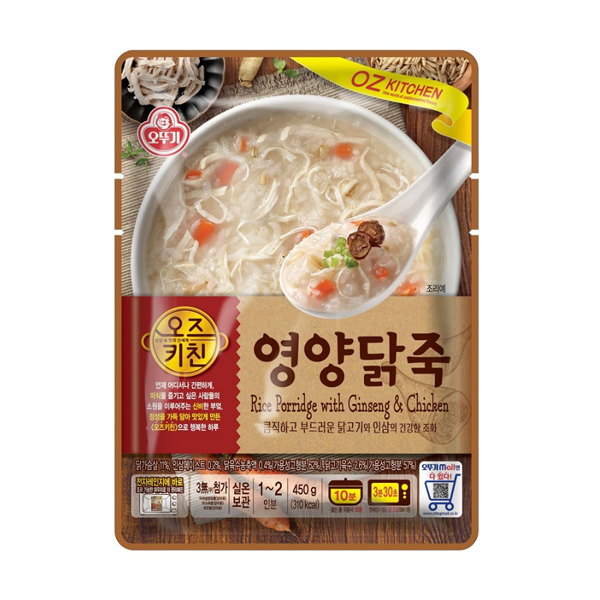 오뚜기 오즈키친 영양닭죽 450g