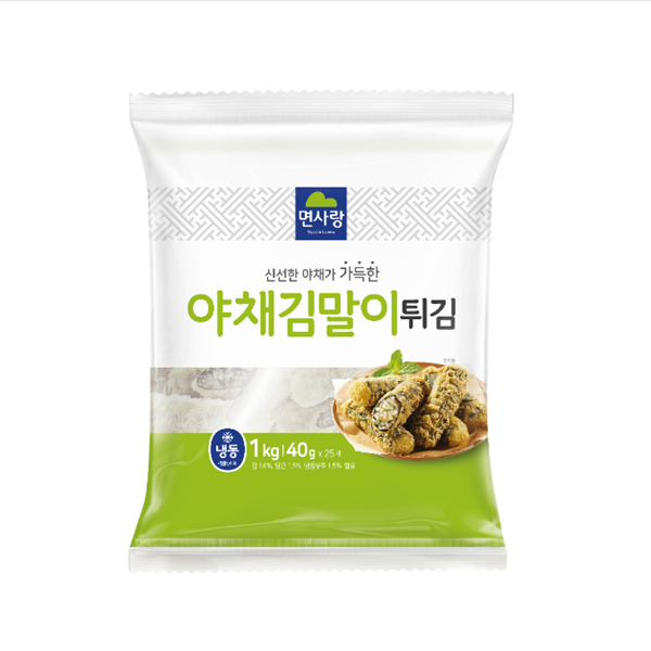 면사랑 야채김말이 튀김 2kg (40gx50입)