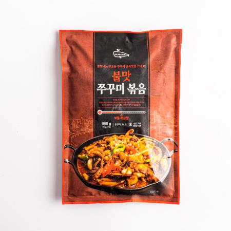 고래미 불맛 쭈꾸미 볶음 800g (400g x 2팩)