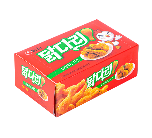 농심 닭다리 후라이드 치킨 맛 66g